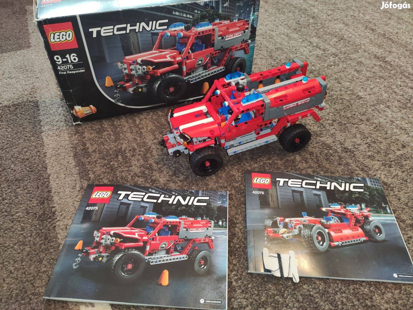 LEGO 42075 Technic - First Responder leírással, dobozzal hiánytalan