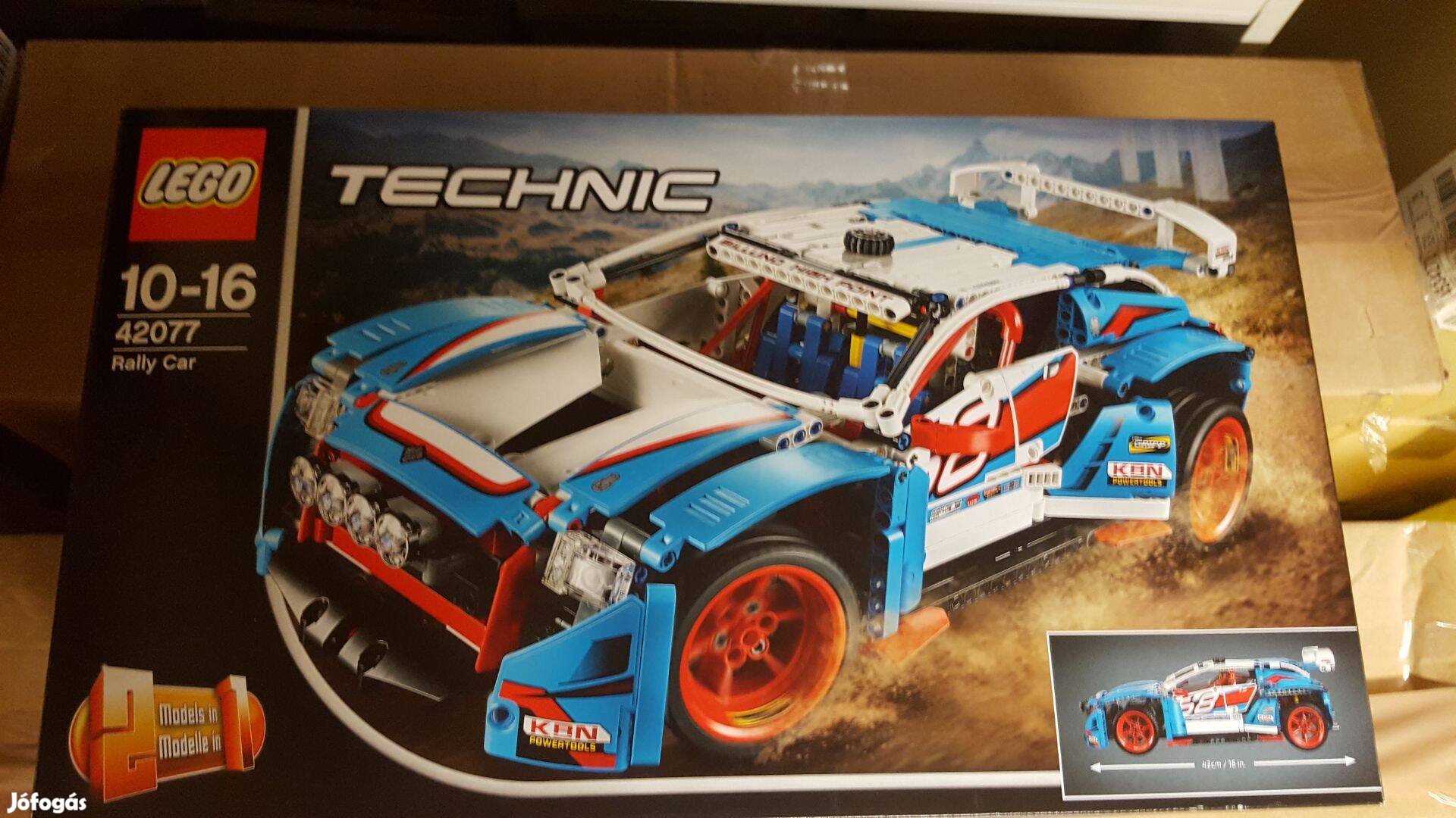 LEGO 42077 Technic Rally auto Bontatlan