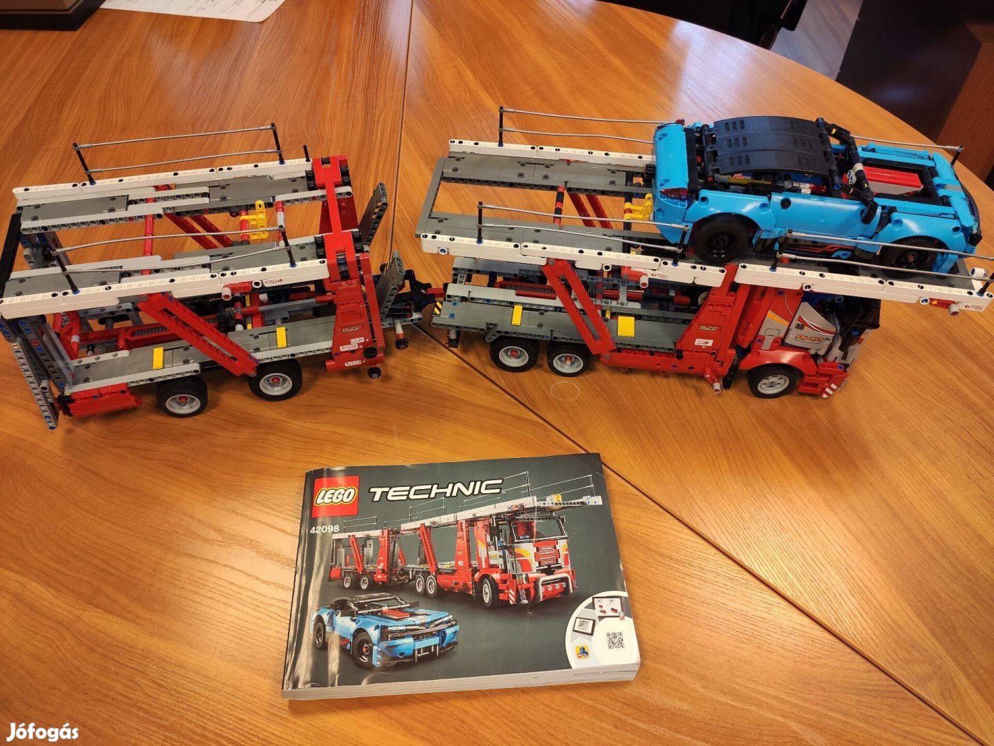 LEGO 42098 Technic - autószállító leírással hiánytalan 60000