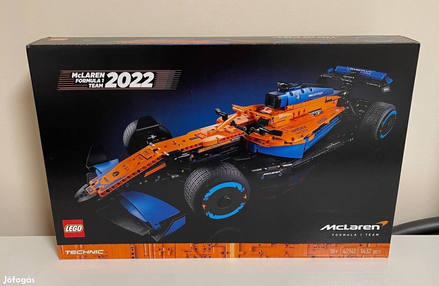 LEGO 42141 - Mclaren Formula 1 versenyautó Új, Bontatlan!