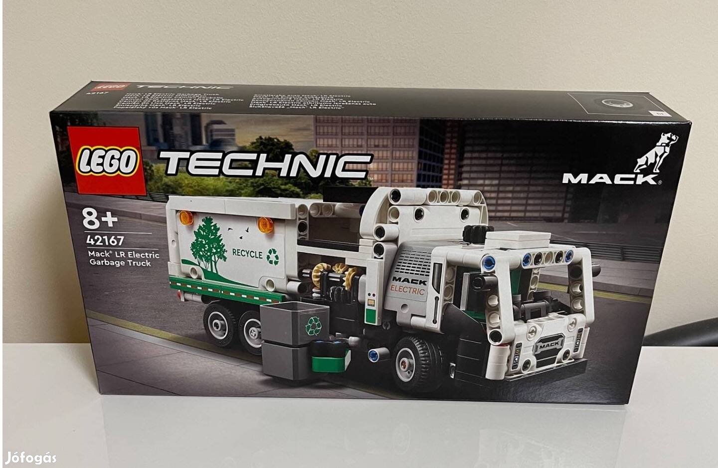 LEGO 42167 - Mack LR Electric kukásautó Új, Bontatlan!