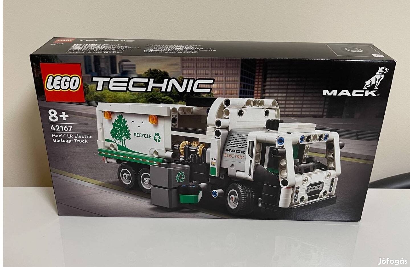 LEGO 42167 - Mack LR Electric kukásautó Új, Bontatlan!