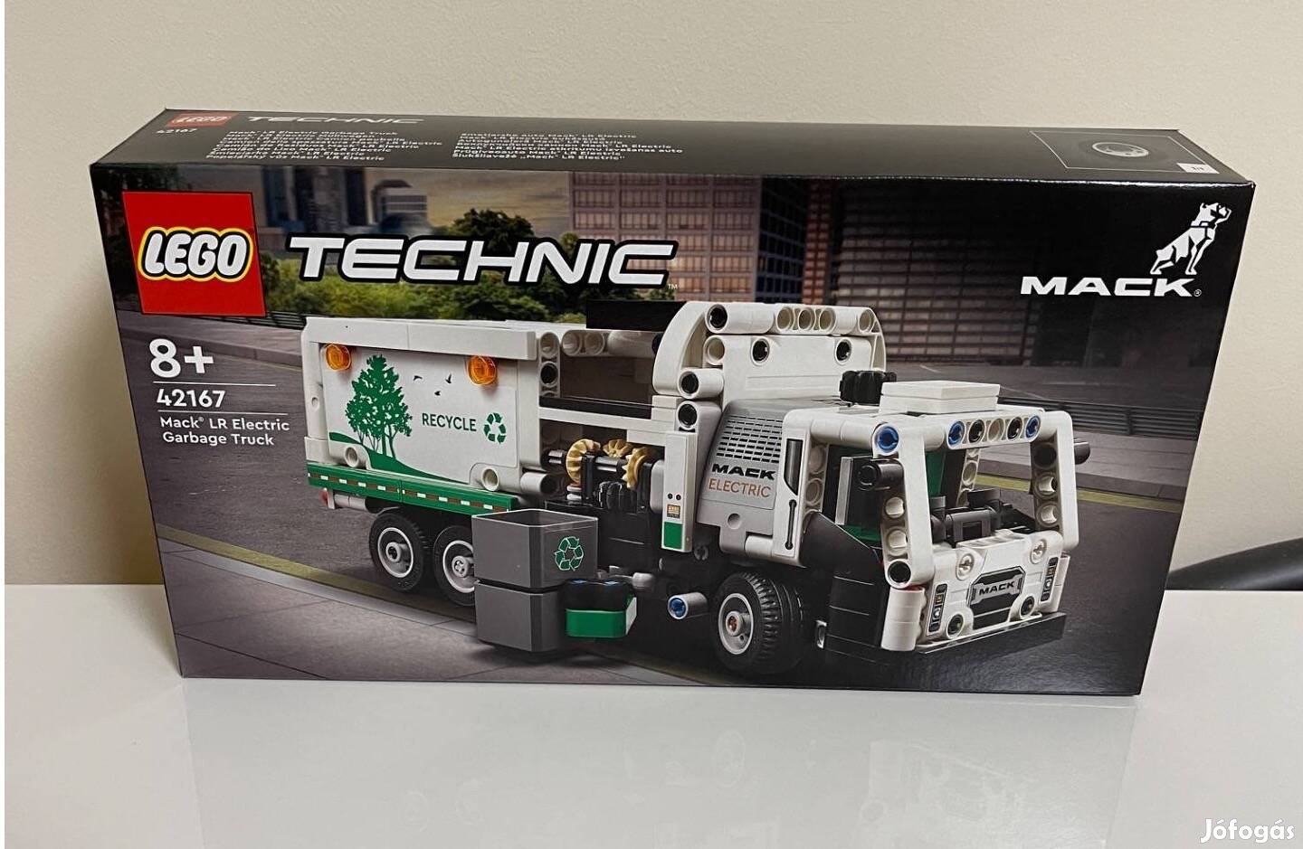 LEGO 42167 - Mack LR Electric kukásautó Új, Bontatlan!