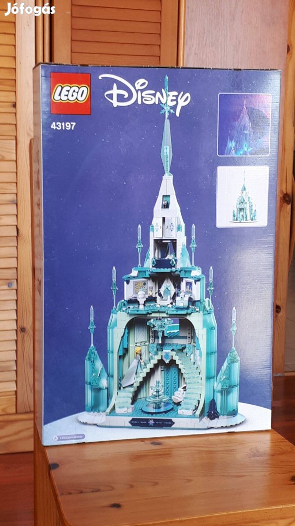 LEGO 43197 - Disney - Jégvarázs 2 - Jégkastély - bontatlan