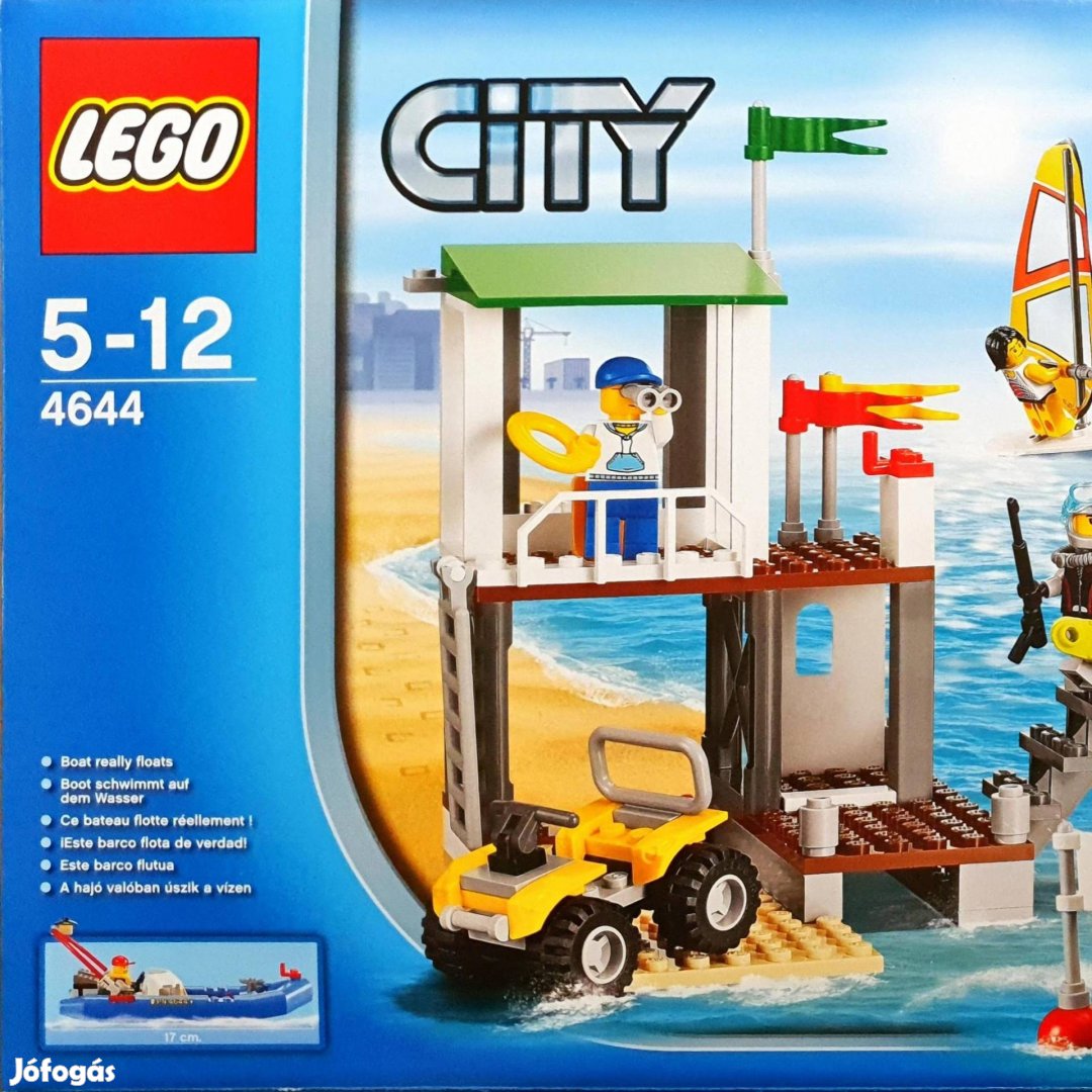 LEGO 4644 - City Kishajó kikötő