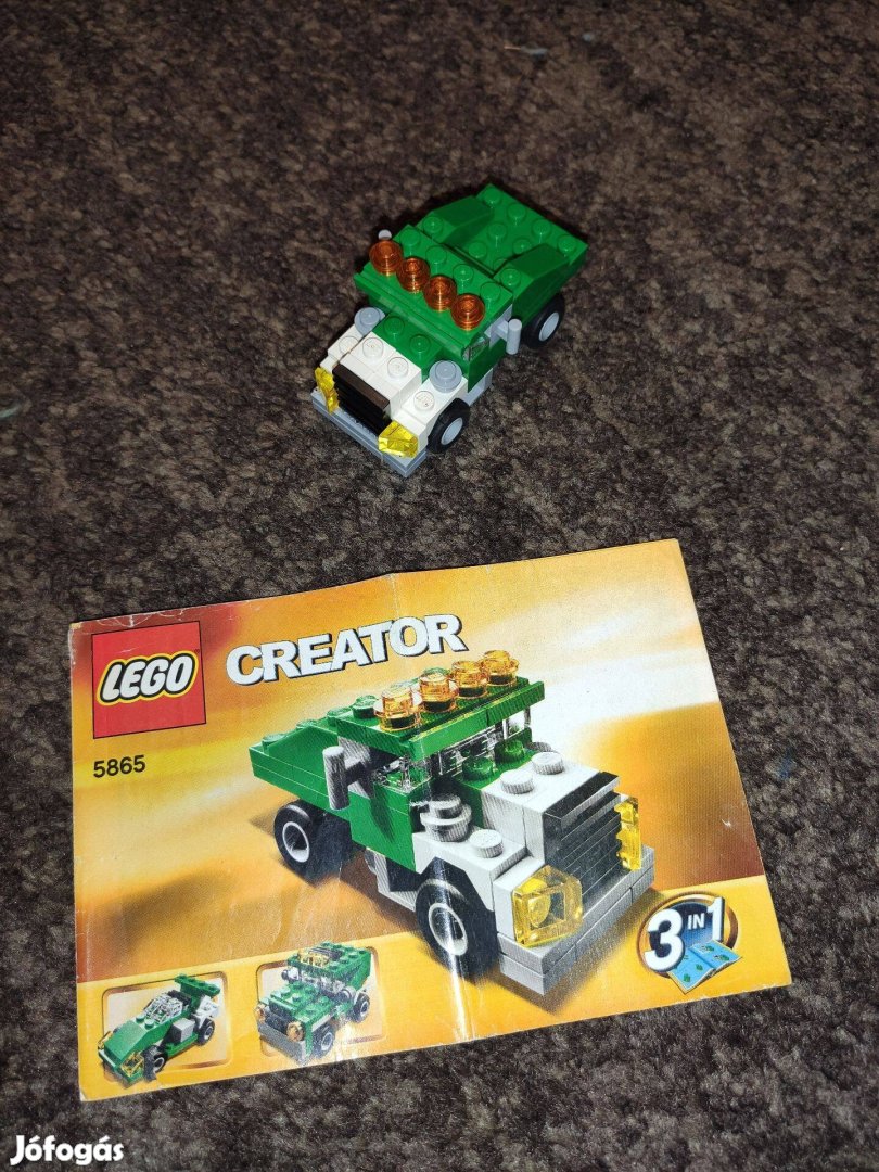 LEGO 5865-1 Creator - Mini Dumper leírással hiánytalan 500