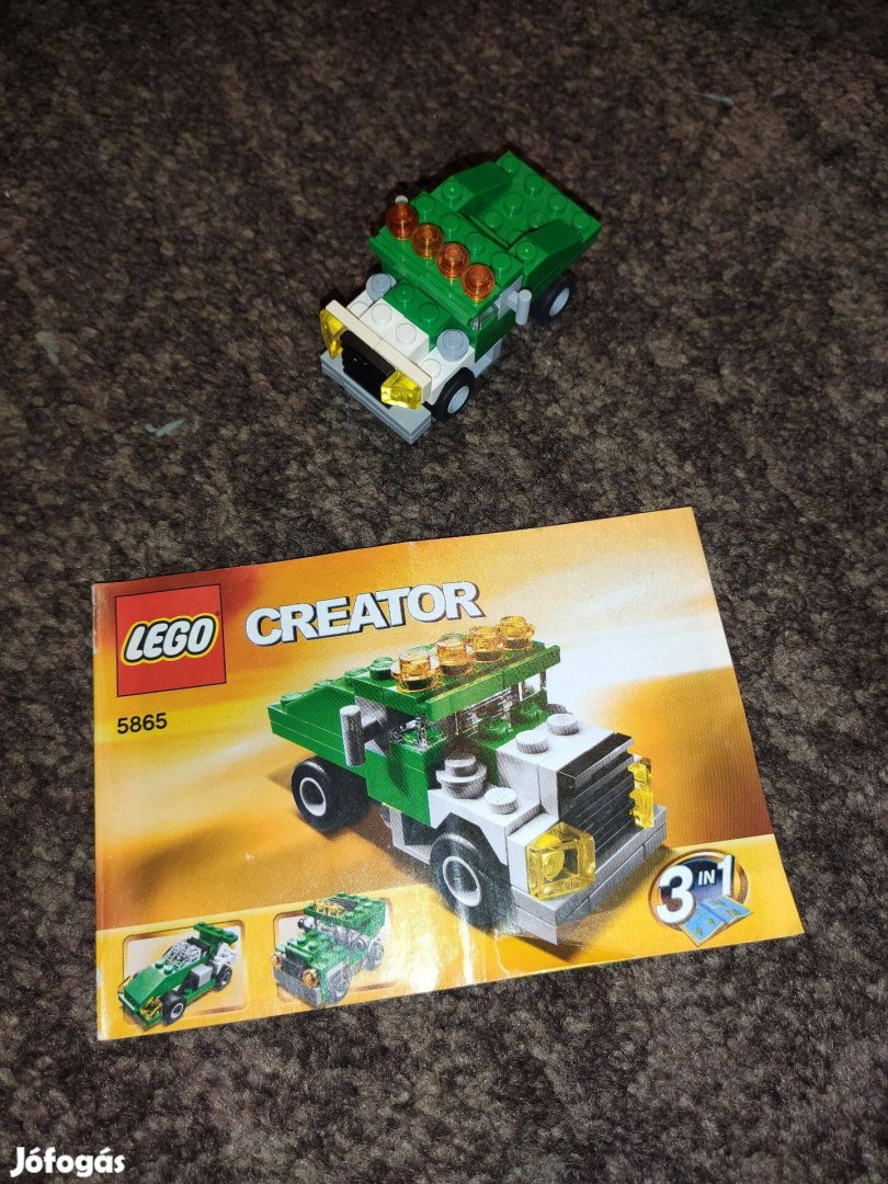 LEGO 5865 Creator - Mini Dumper leírással hiánytalan 500