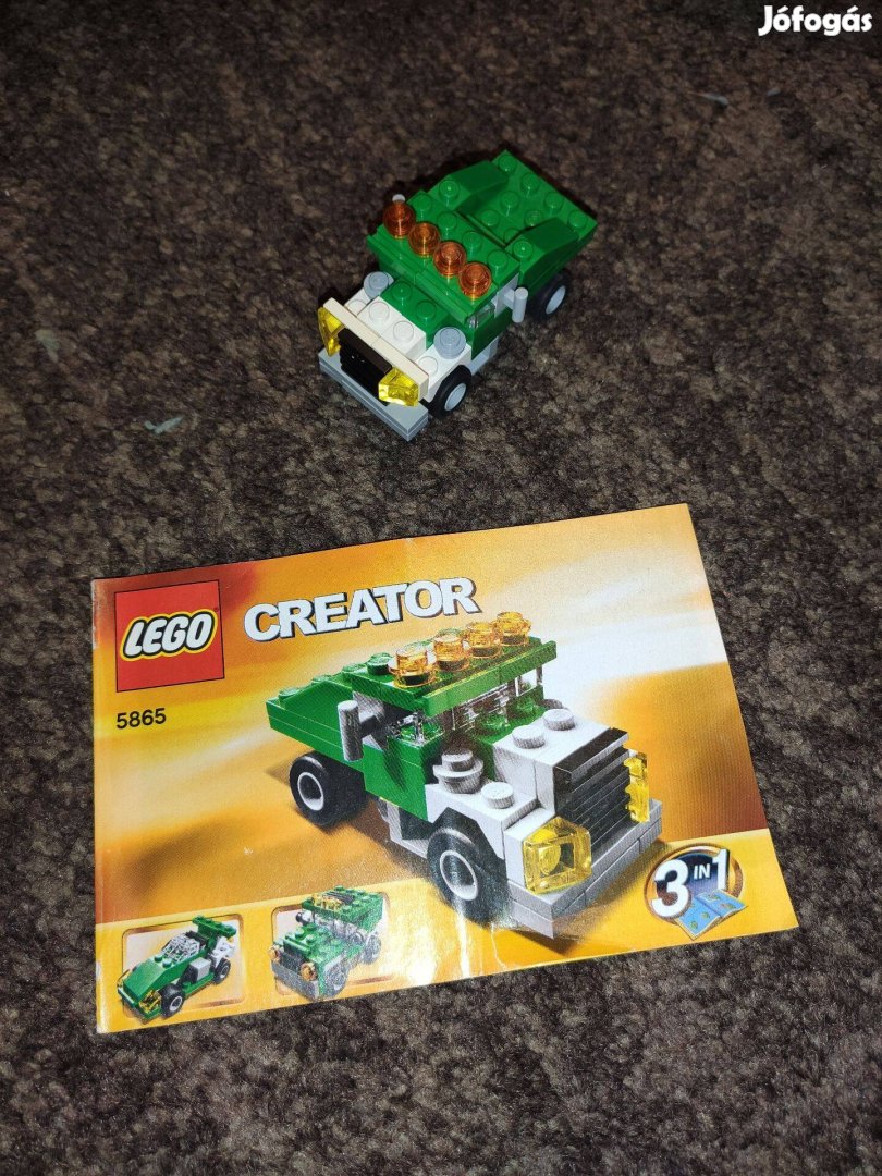 LEGO 5865 Creator - Mini Dumper leírással hiánytalan 750