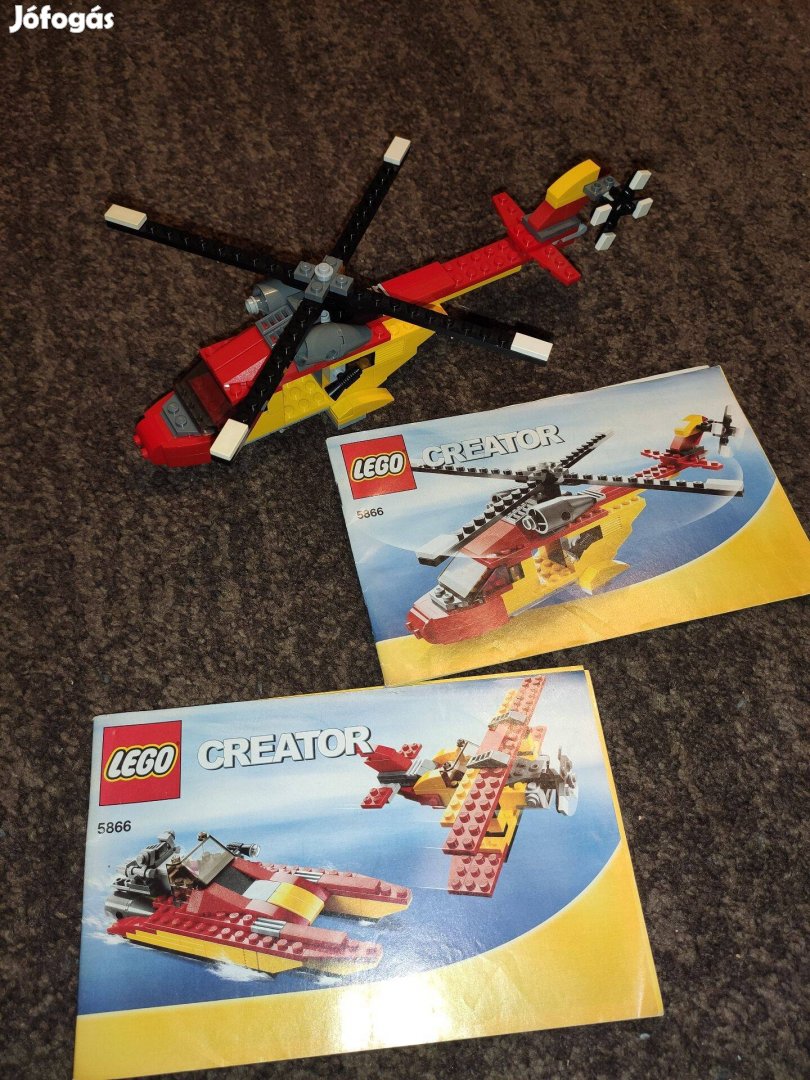 LEGO 5866 Creator helikopter leírással hiánytalan 2000