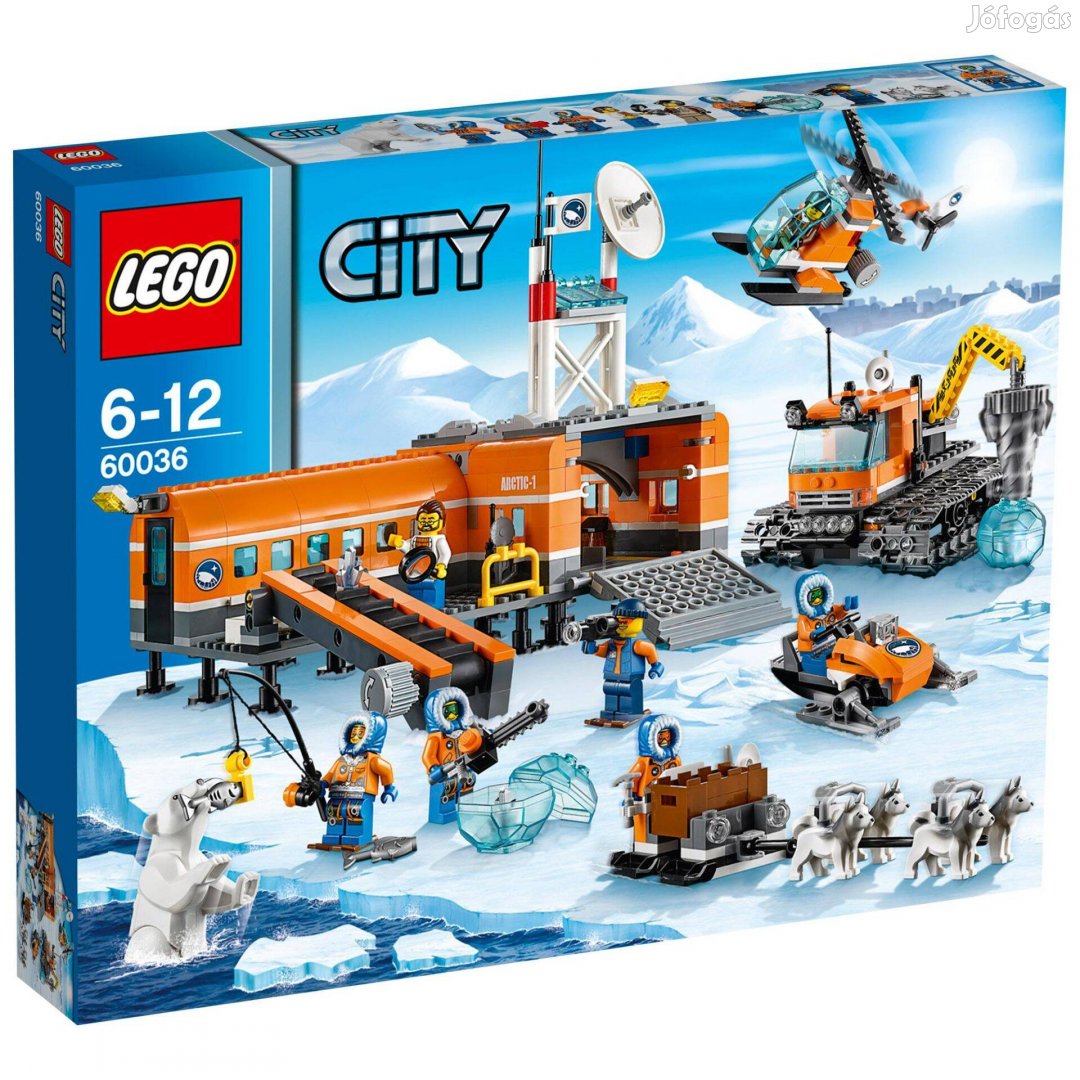 LEGO 60036 City Sarki alaptábor Bontatlan