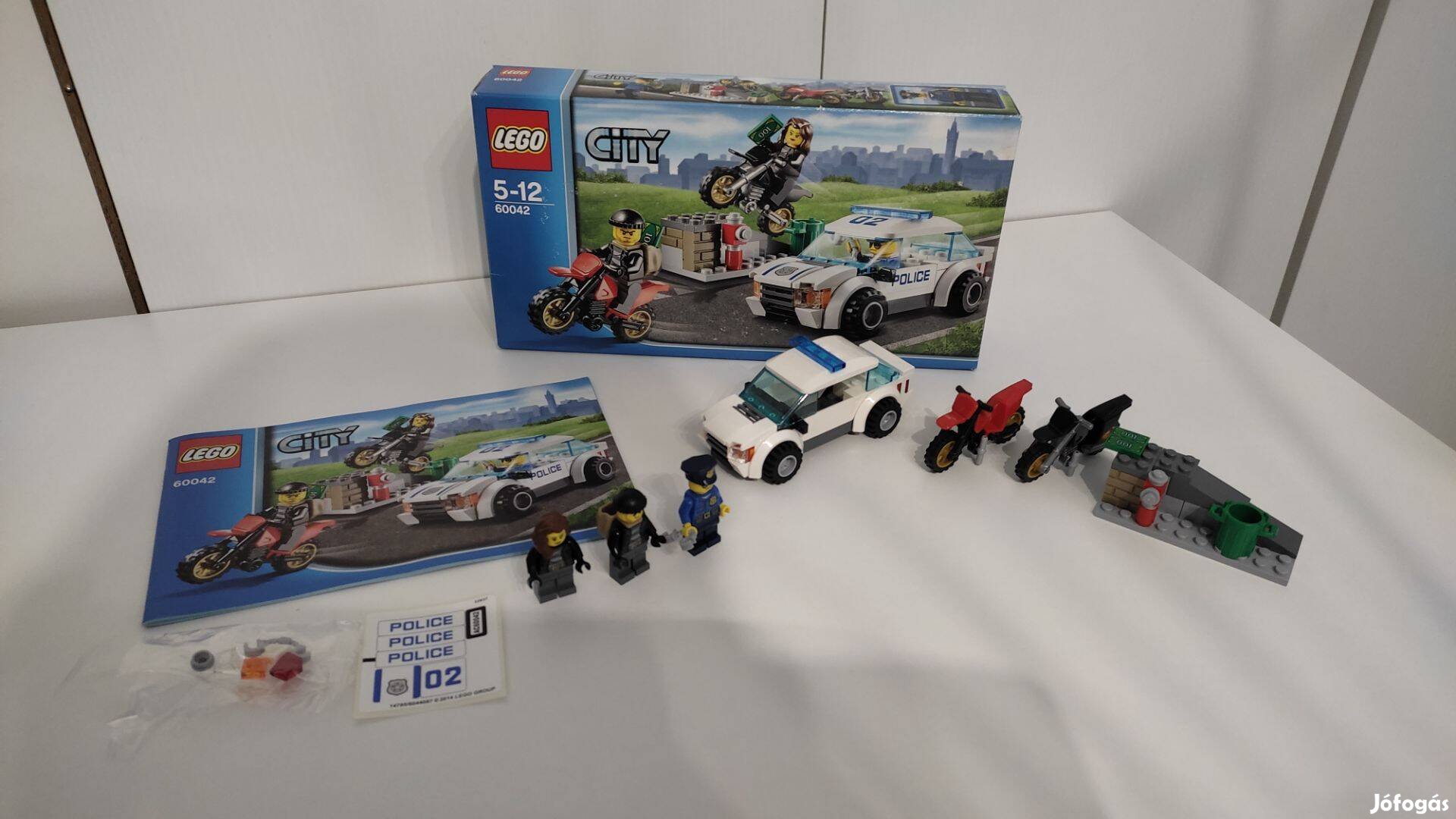 LEGO 60042 City - Száguldó rendőrségi üldözés - dobozos, újszerű