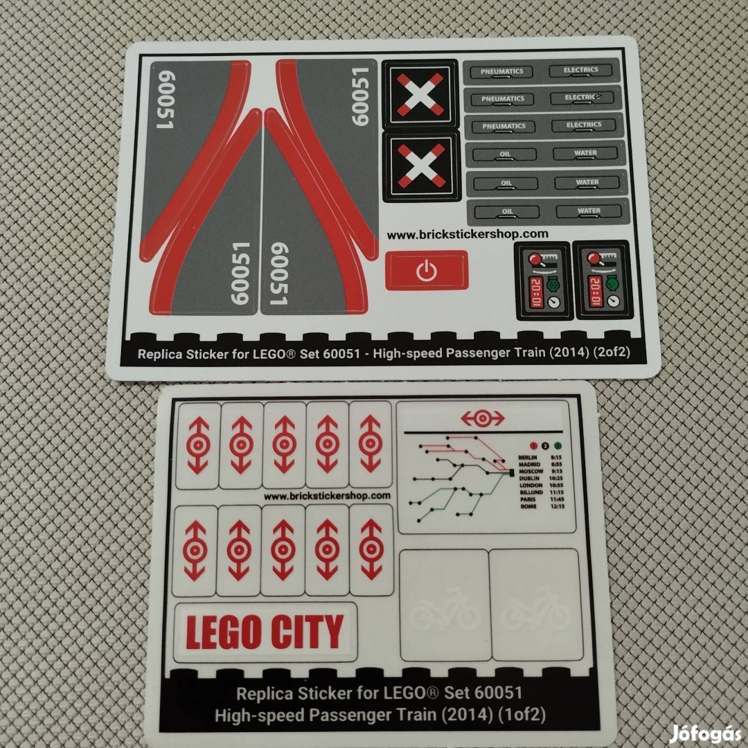 LEGO 60051 vonat matrica