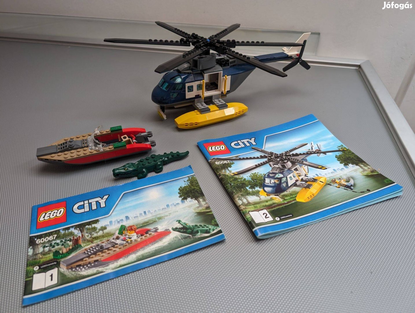 LEGO 60067 City hiányos Helikopteres üldözés