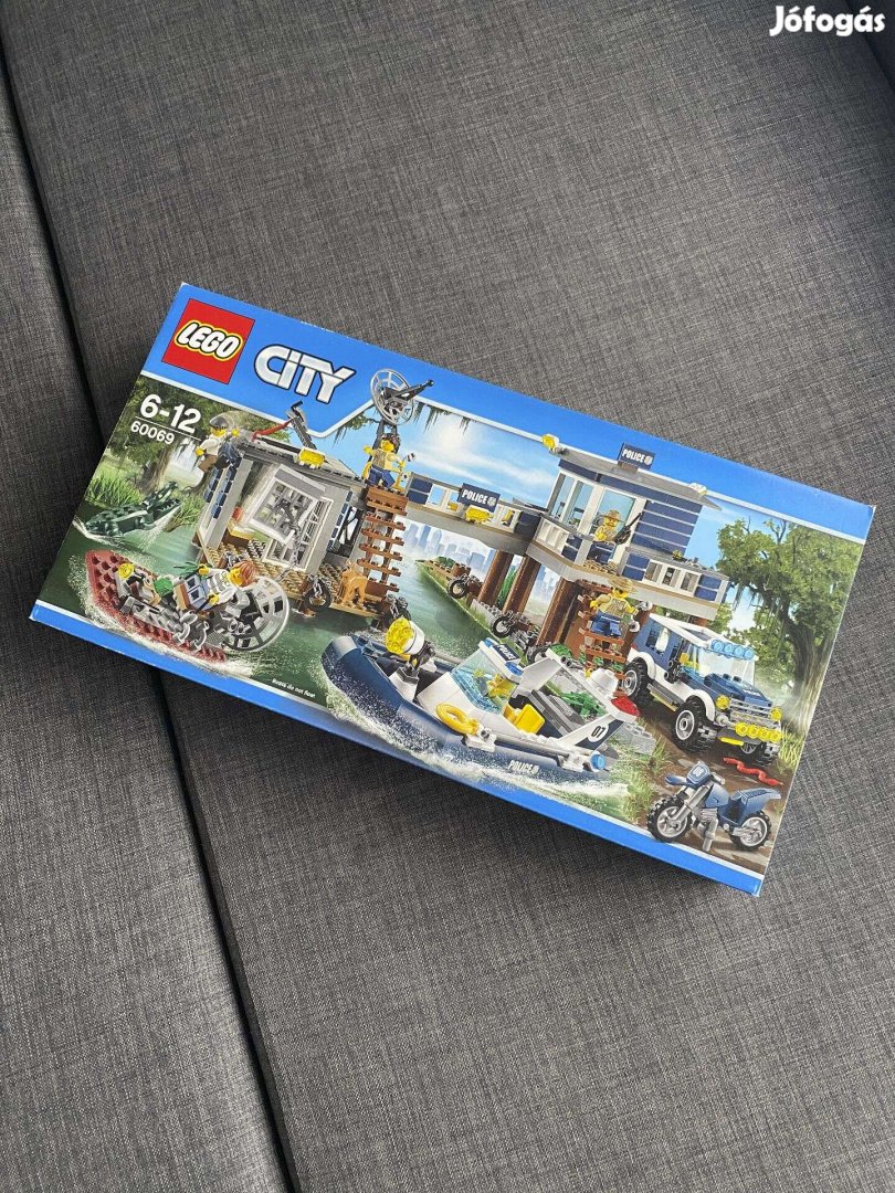 LEGO 60069 City, Mocsári rendőrkapitányság - új, bontatlan