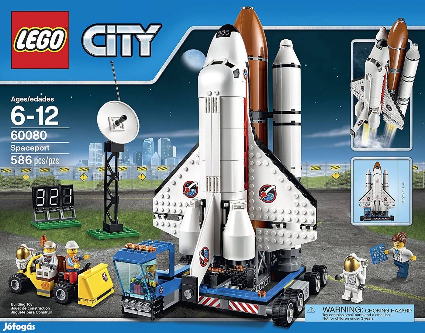 LEGO 60080 City Űrrepülő tér Bontatlan