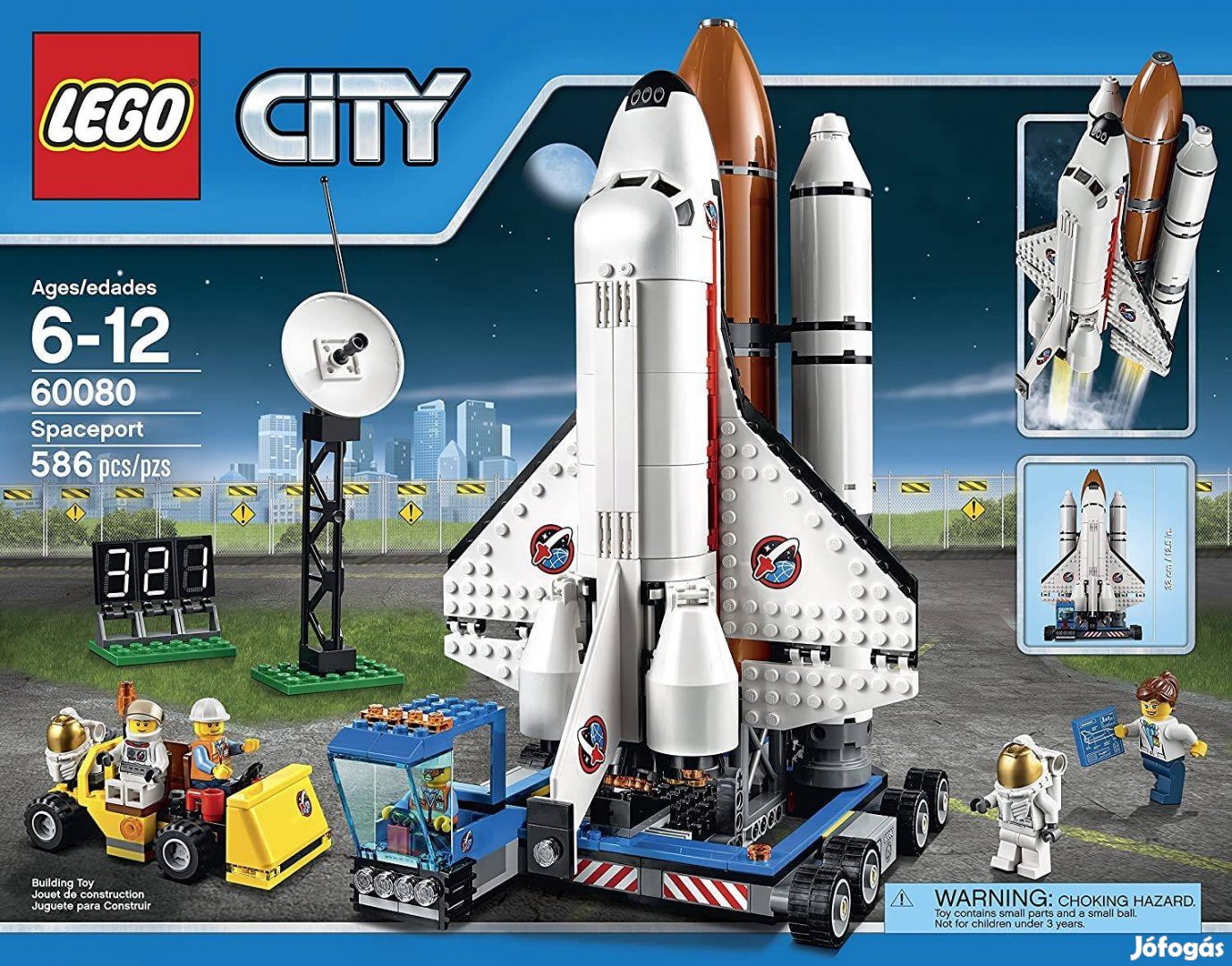 LEGO 60080 City Űrrepülő tér Bontatlan