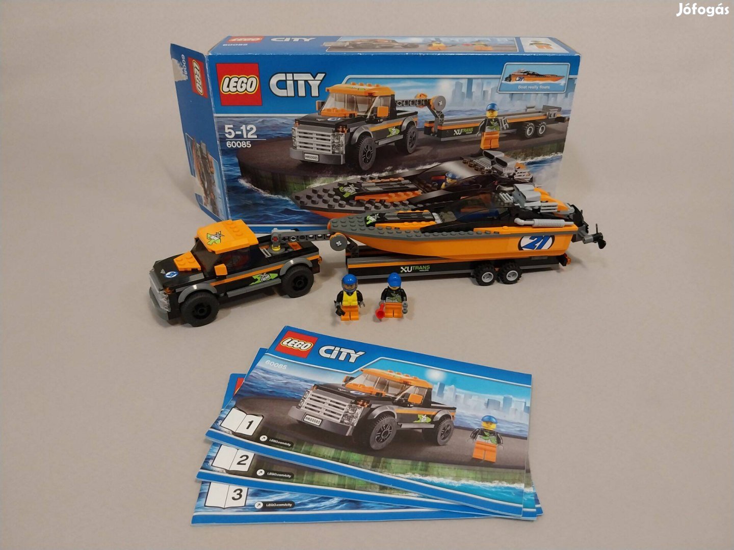 LEGO 60085 City 4x4 with Powerboat