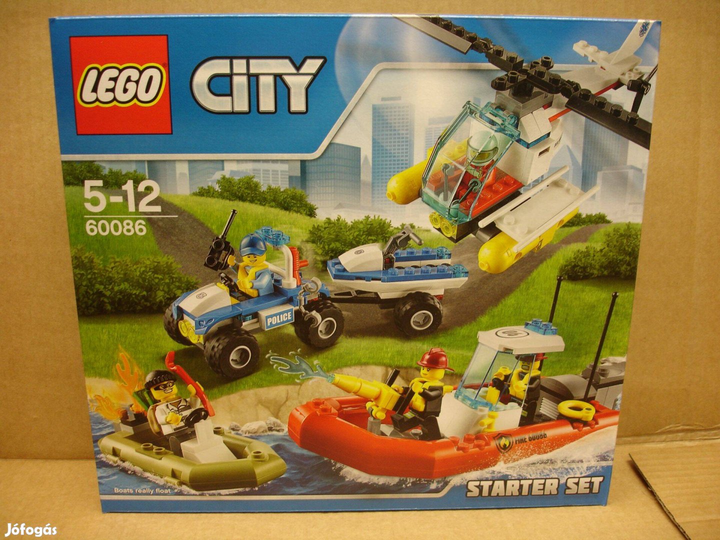 LEGO 60086 City Kezdő készlet Bontatlan