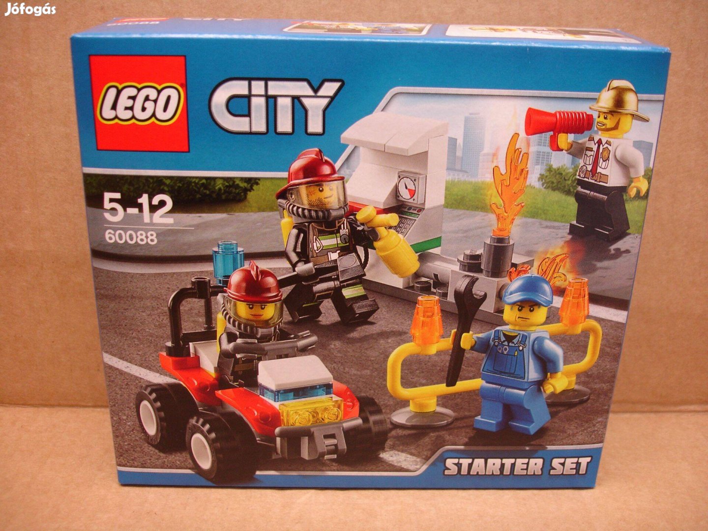 LEGO 60088 City Tűzoltó kezdő készlet Bontatlan