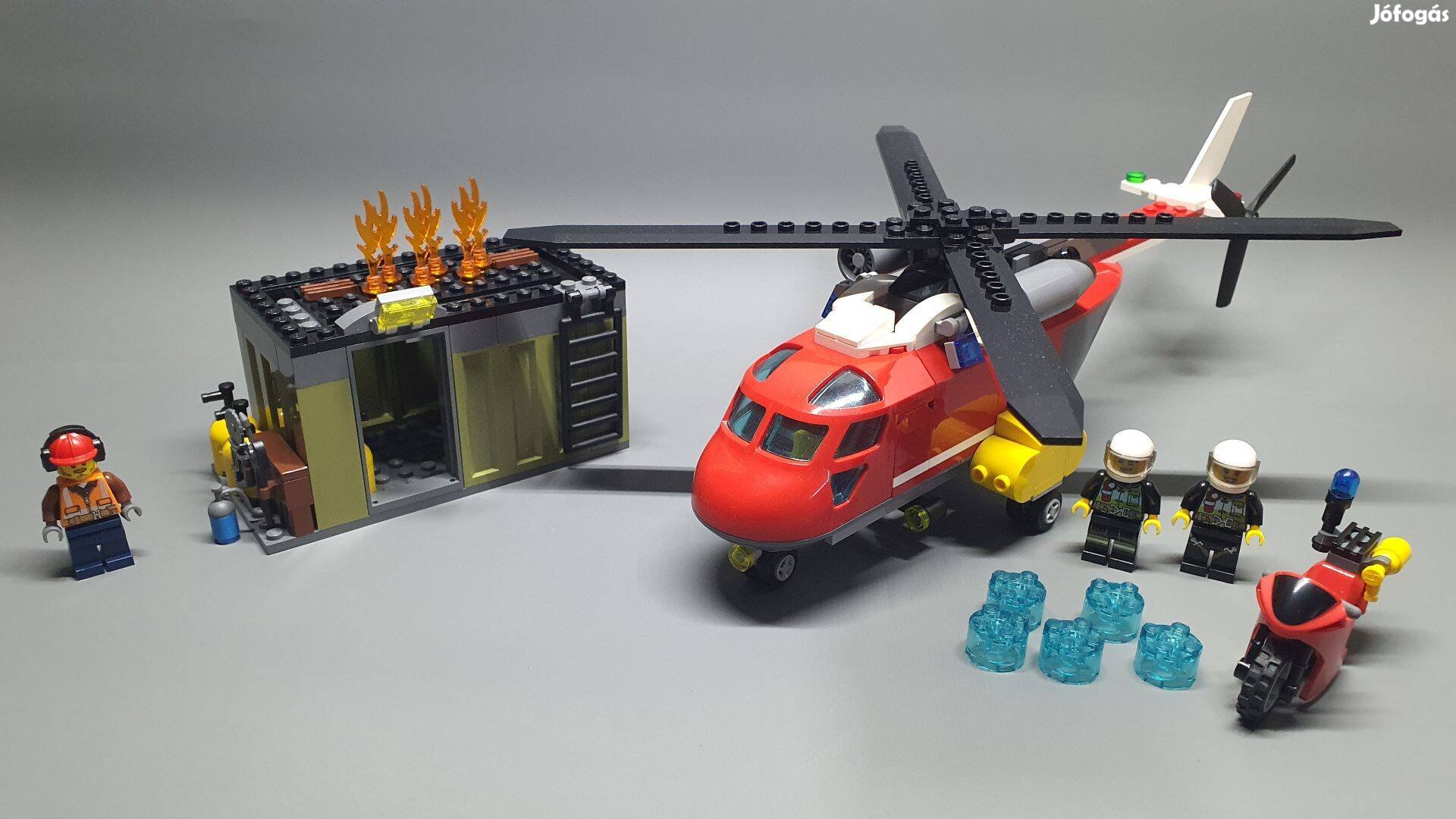 LEGO 60108 - Sürgősségi tűzoltó egység