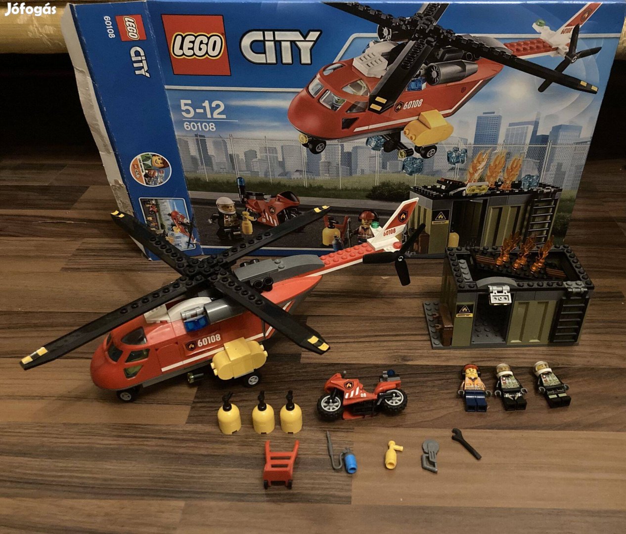 LEGO 60108 tűzoltó helikopter