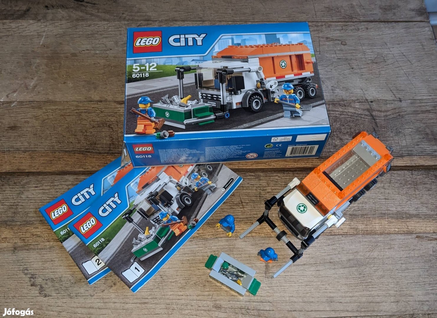 LEGO 60118 City kukás autó