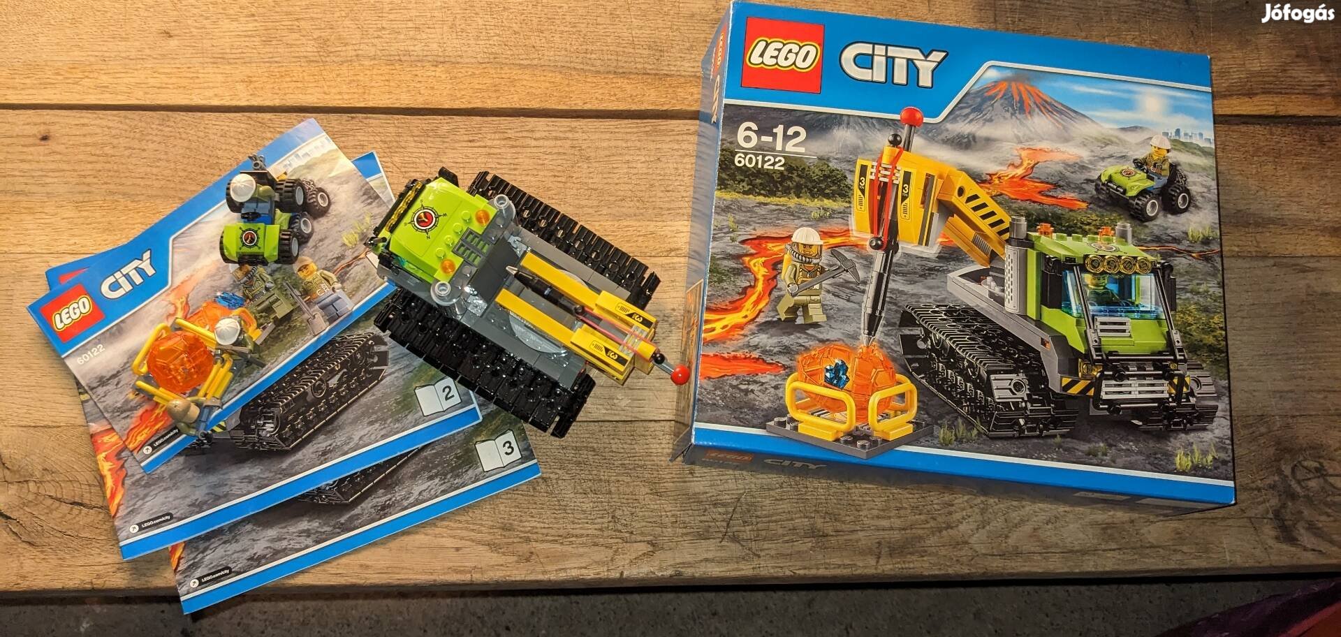 LEGO 60122 City Vulkán fúró