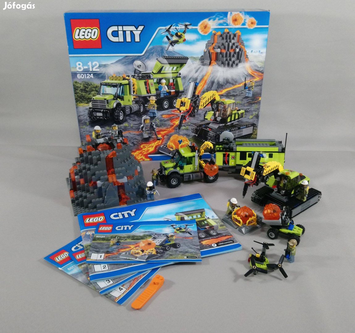 LEGO 60124 City Volcano Exploration Base