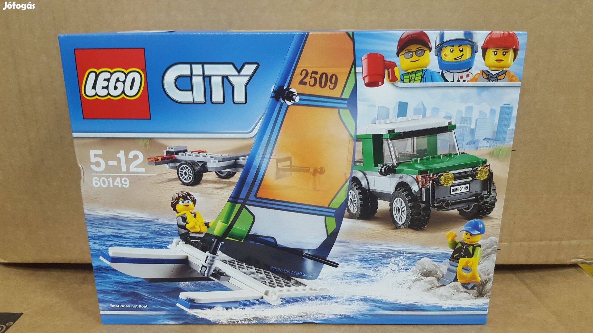 LEGO 60149 City Terepjáró katamaránnal Bontatlan