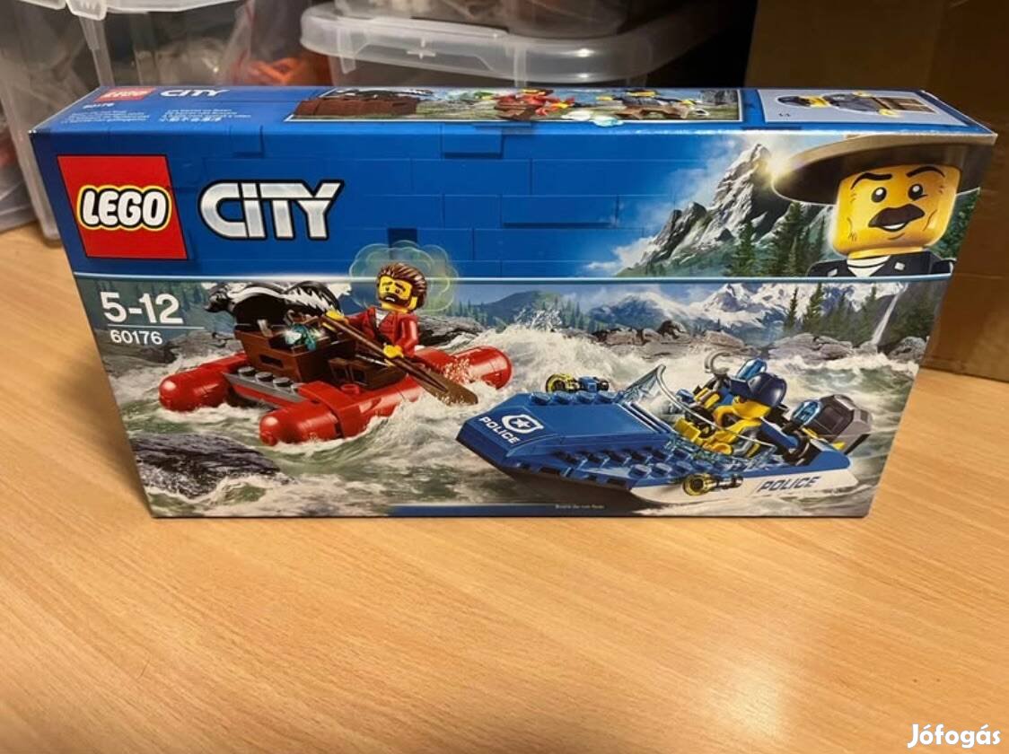 LEGO 60176 - Menekülés a vad folyón (City)