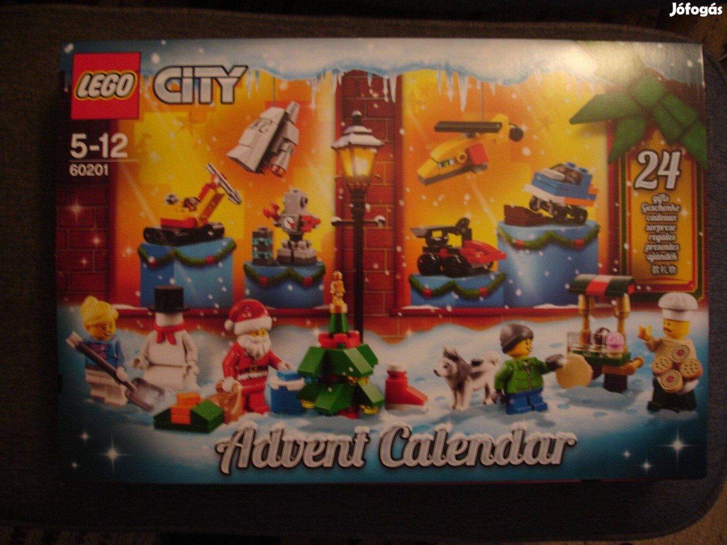 LEGO 60201 City Adventi naptár 2018-as Bontatlan