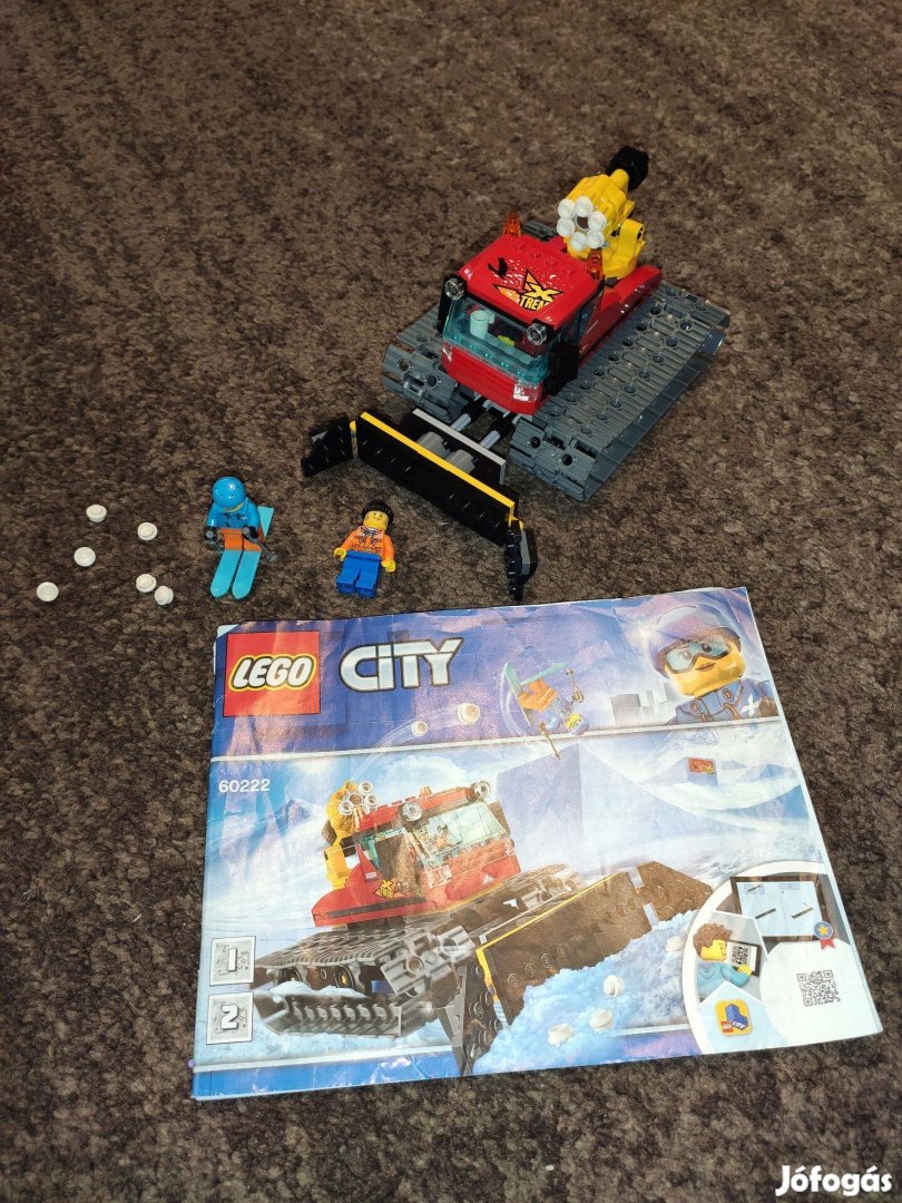 LEGO 60222 City - Hókotró leírással hiánytalan 6000