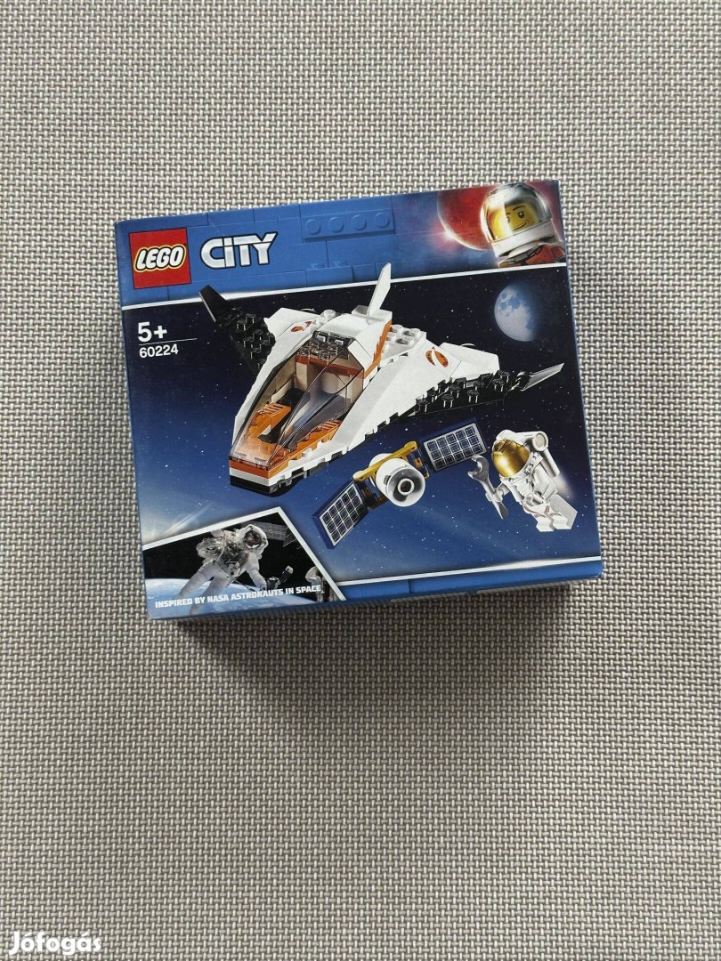 LEGO 60224 City, Műholdjavító küldetés - új, bontatlan