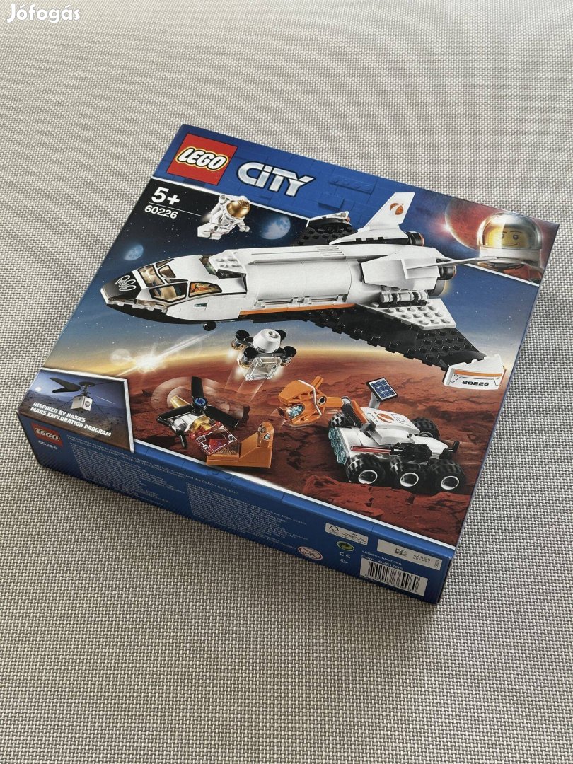 LEGO 60226 City, Marskutató űrsikló - új, bontatlan