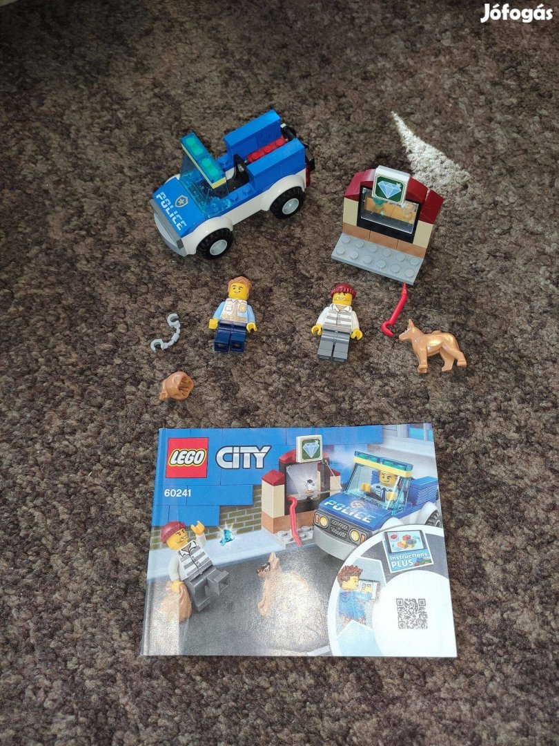 LEGO 60241 City - Police Dog Unit leírással hiánytalan 2000