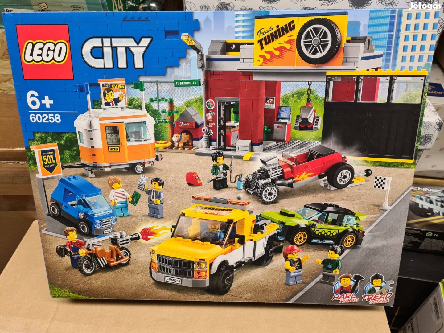 LEGO 60258 City Szerelőműhely Bontatlan