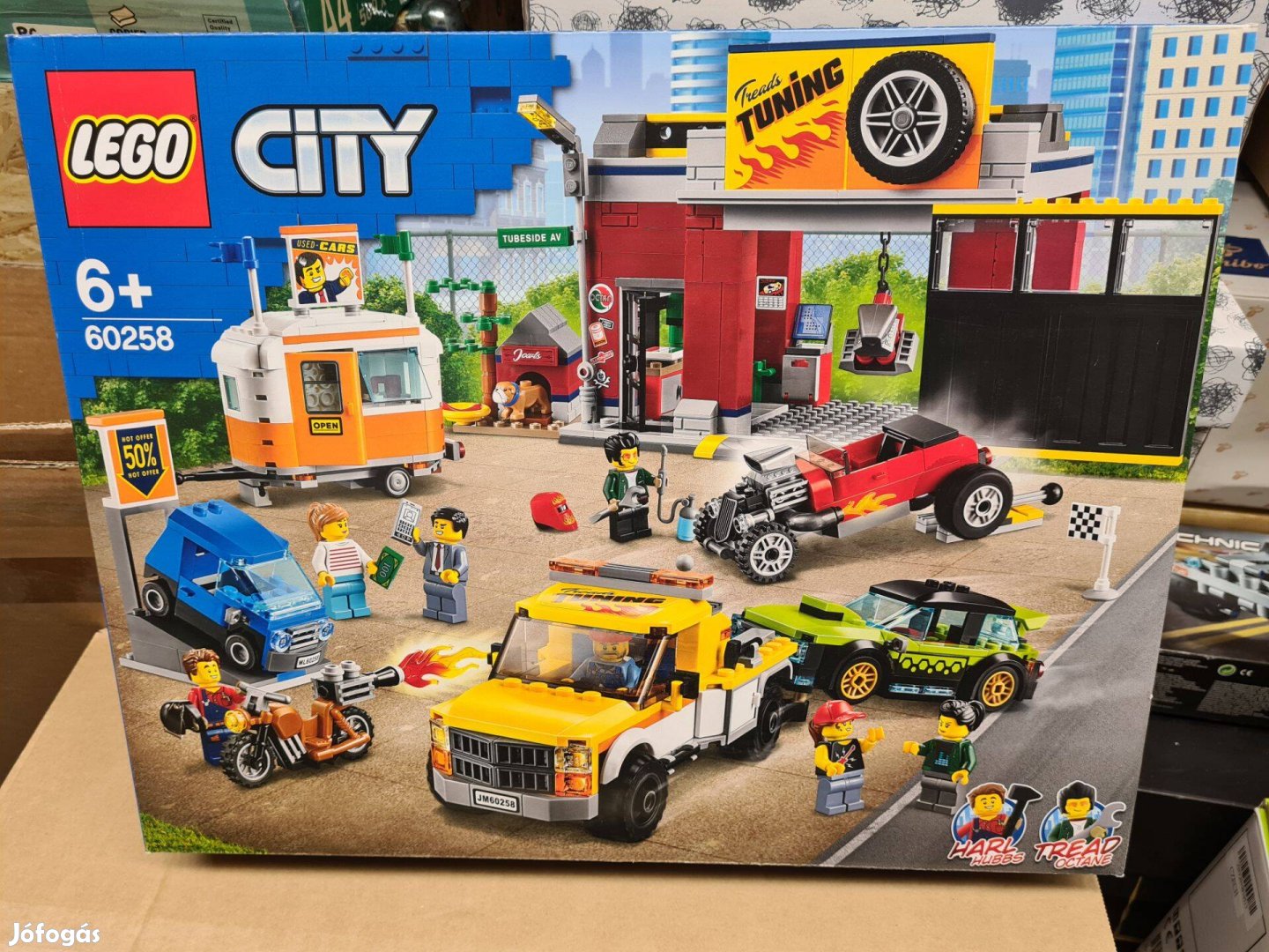 LEGO 60258 City Szerelőműhely Bontatlan