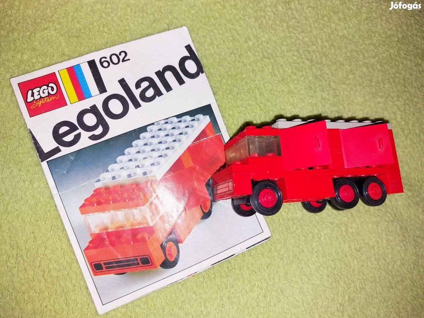 LEGO 602 tűzoltóautó 24 részes készlet