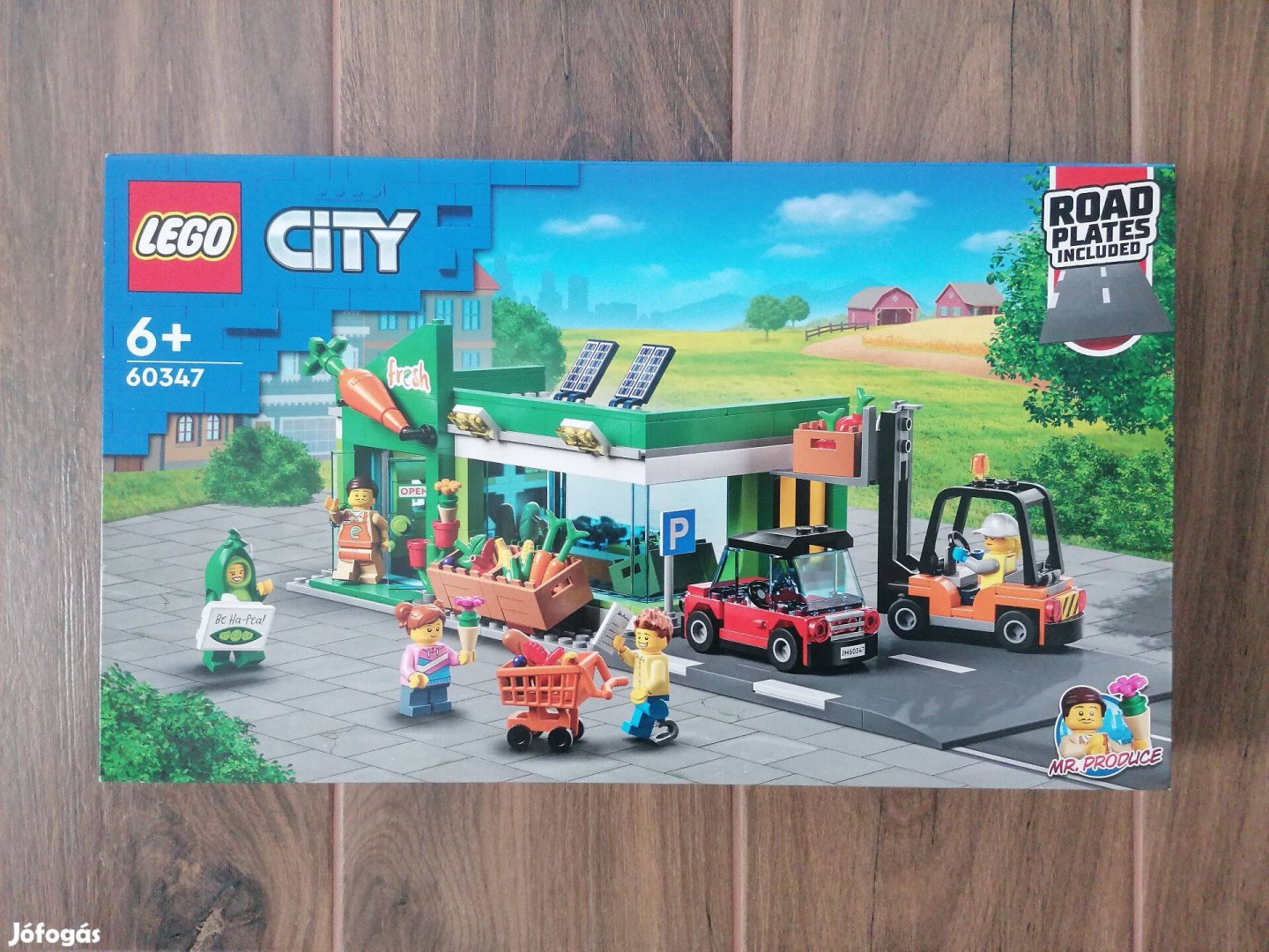 LEGO 60347 City zöldséges eladó!
