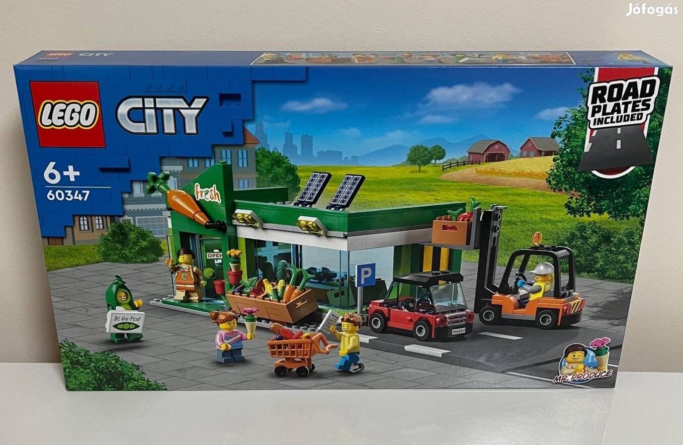 LEGO 60347 - Zöldséges Új, Bontatlan!