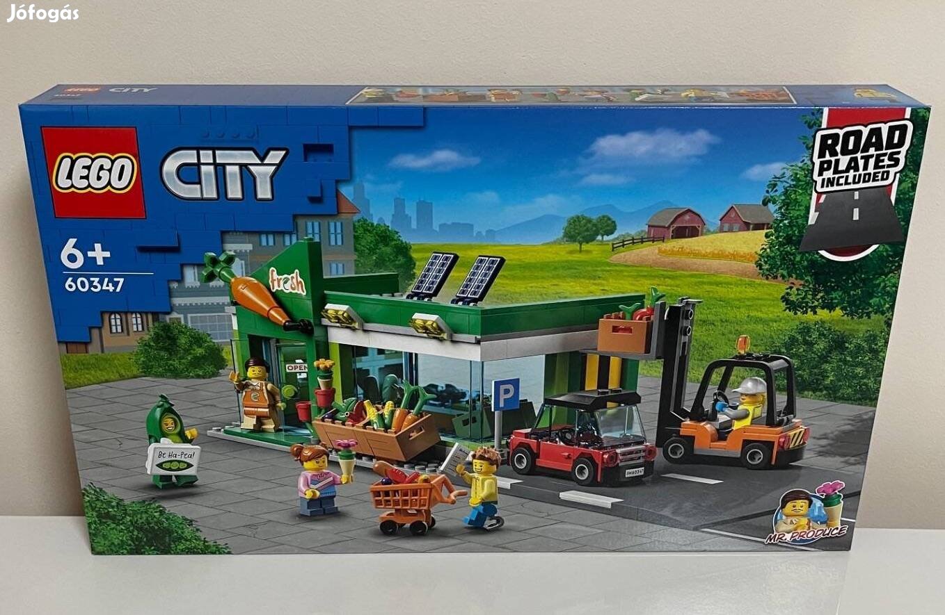 LEGO 60347 - Zöldséges Új, Bontatlan!