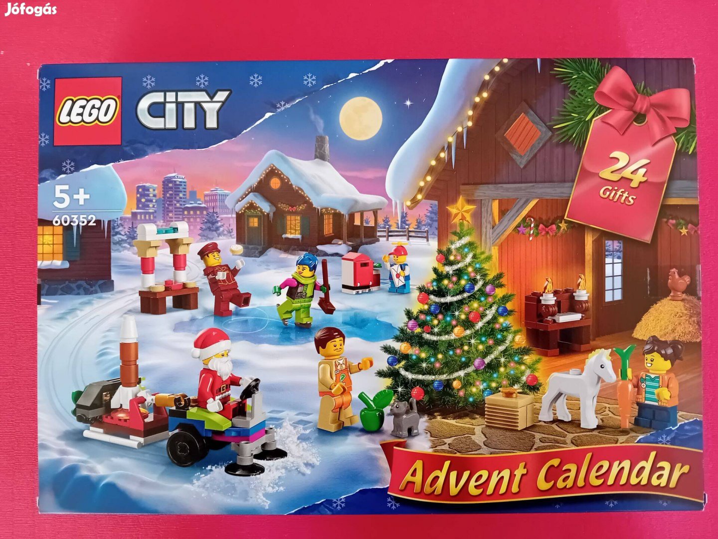 LEGO 60352 2022-es City Adventi Naptár.Bontatlan