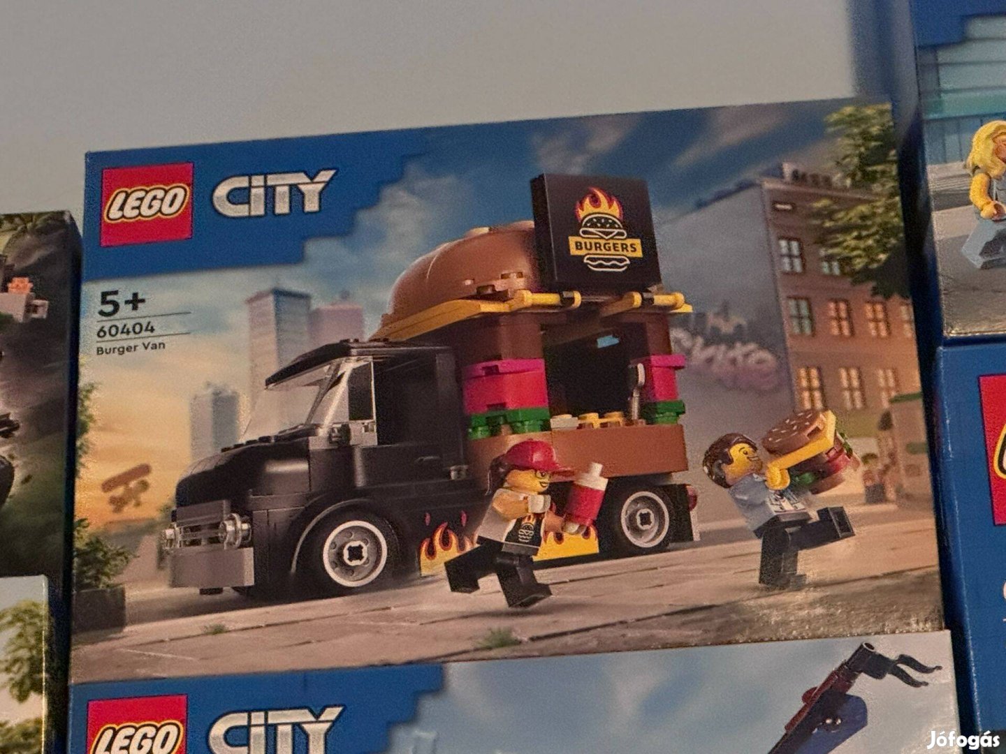 LEGO 60404 Hamburgeres furgon