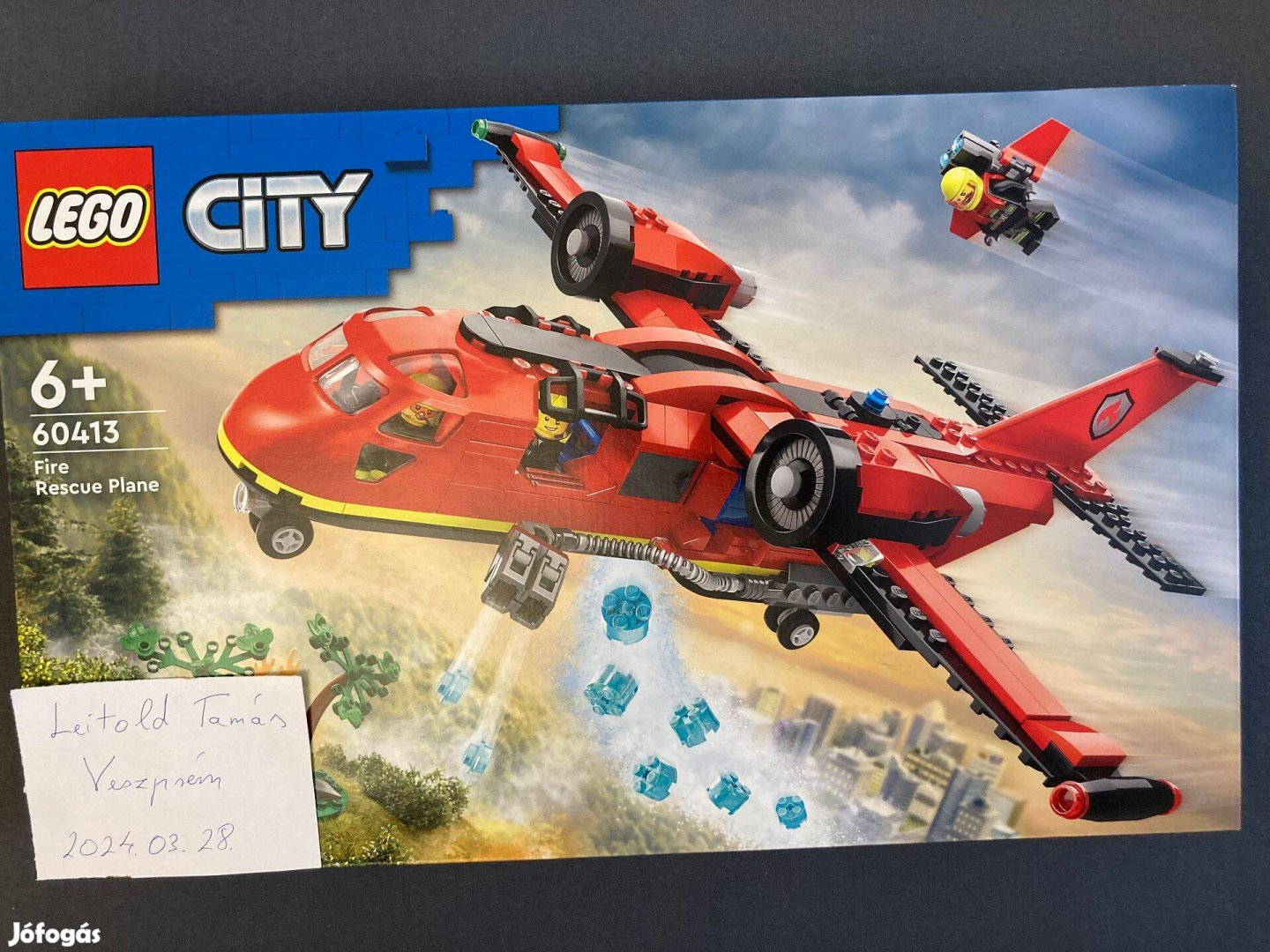 LEGO 60413 City - Tűzoltó mentőrepülőgép