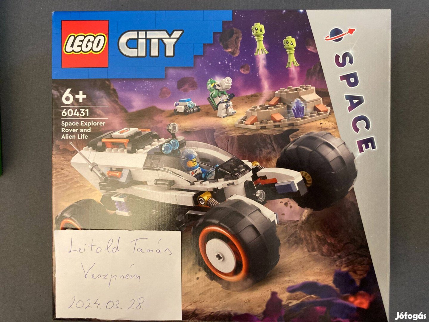 LEGO 60431 City - Űrfelfedező jármű és a földönkívüliek