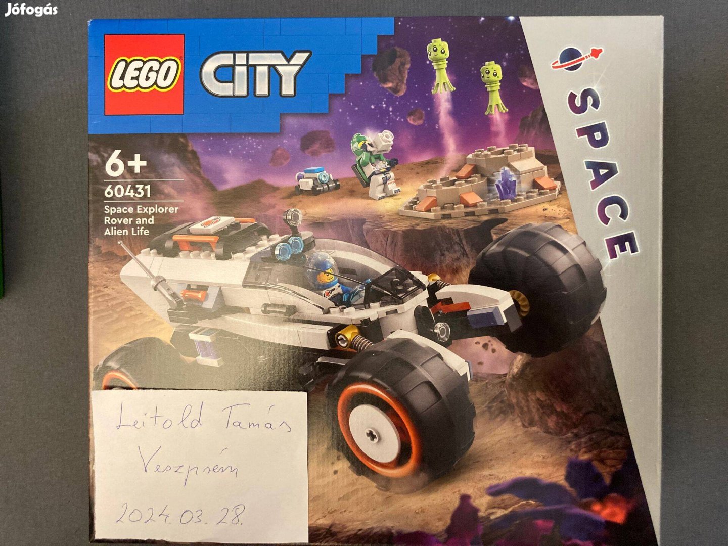 LEGO 60431- Űrfelfedező jármű és a földönkívüliek