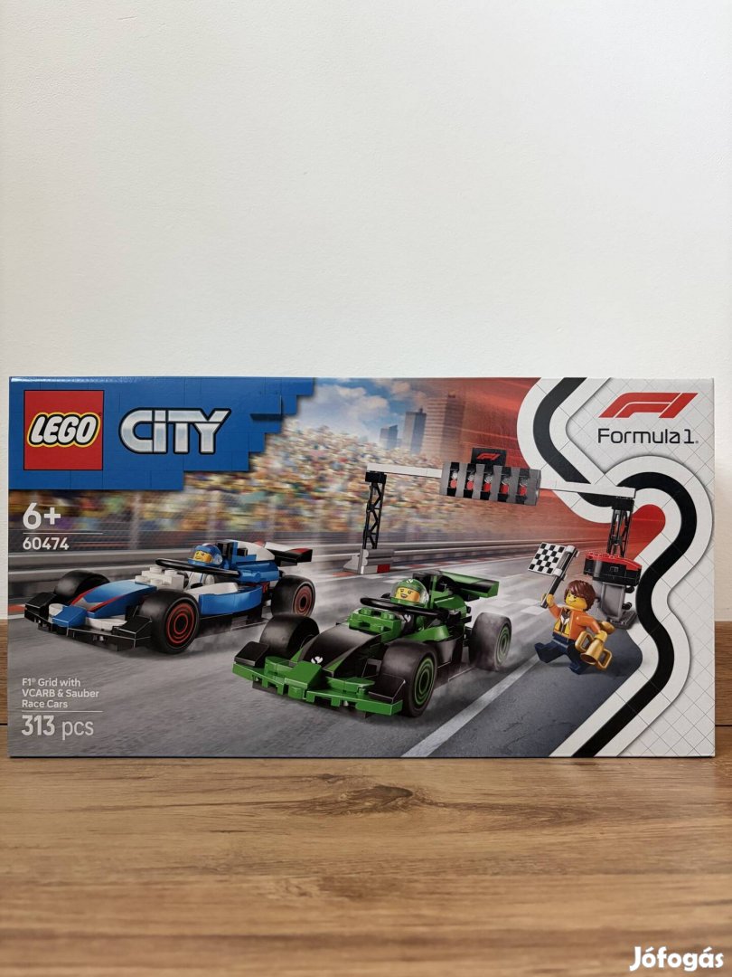 LEGO 60474 City - F1 rajt Vcarb és Sauber versenyautókkal
