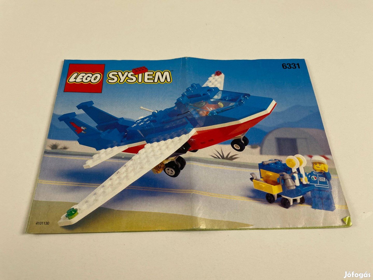 LEGO 6331 - Town Airport - Patriot Jet Összerakási útmutató -füzet