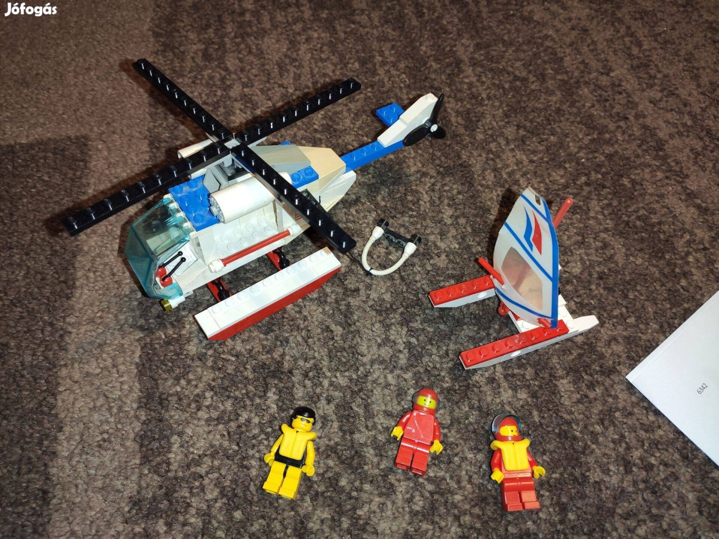 LEGO 6342 Beach Rescue Chopper nincs leírás 1 felsőtest, vitorla más