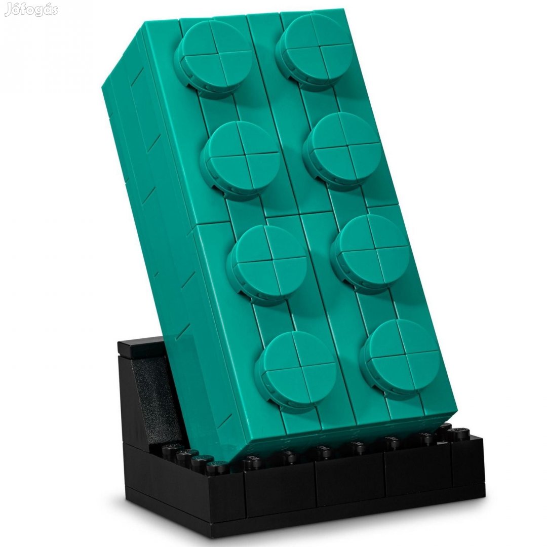 LEGO 6346102 LEGO építhető 2x4 kékeszöld tégla